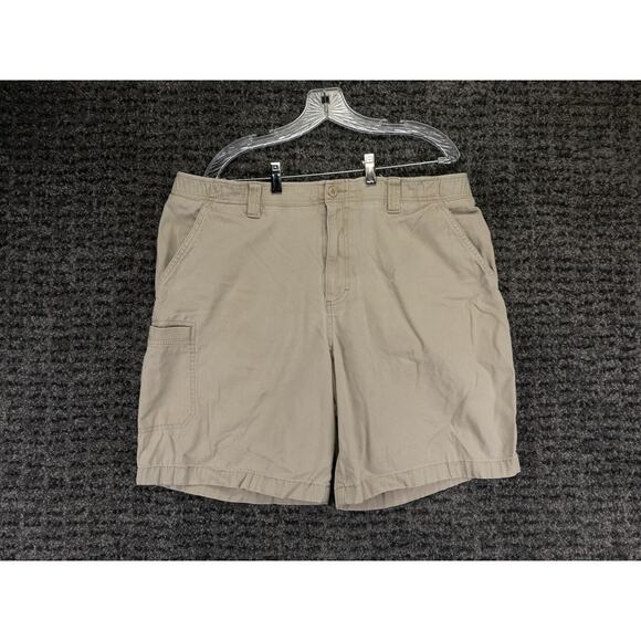 L.L. Bean Other - LL Bean Shorts Mens 38 (Tag 36) Beige Natural Fit Stretch Canvas Casual Outdoor